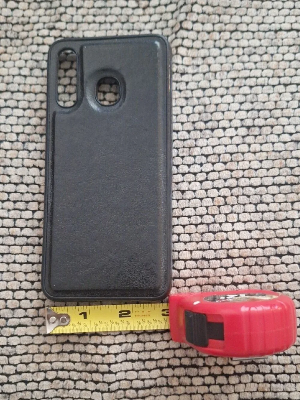 Source Unknown Black Slim Phone Case with Camera & Fingerprint Cutouts